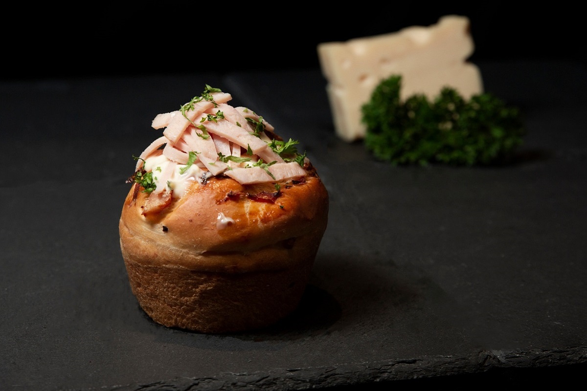 Chicken Cordon Bleu Mini Brioche