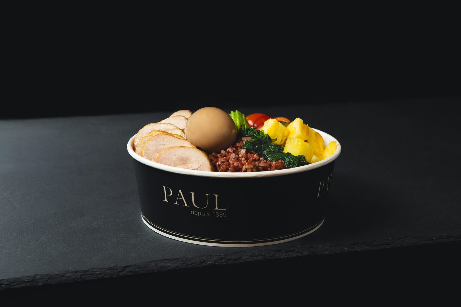 Chicken Roulade Rice Bowl