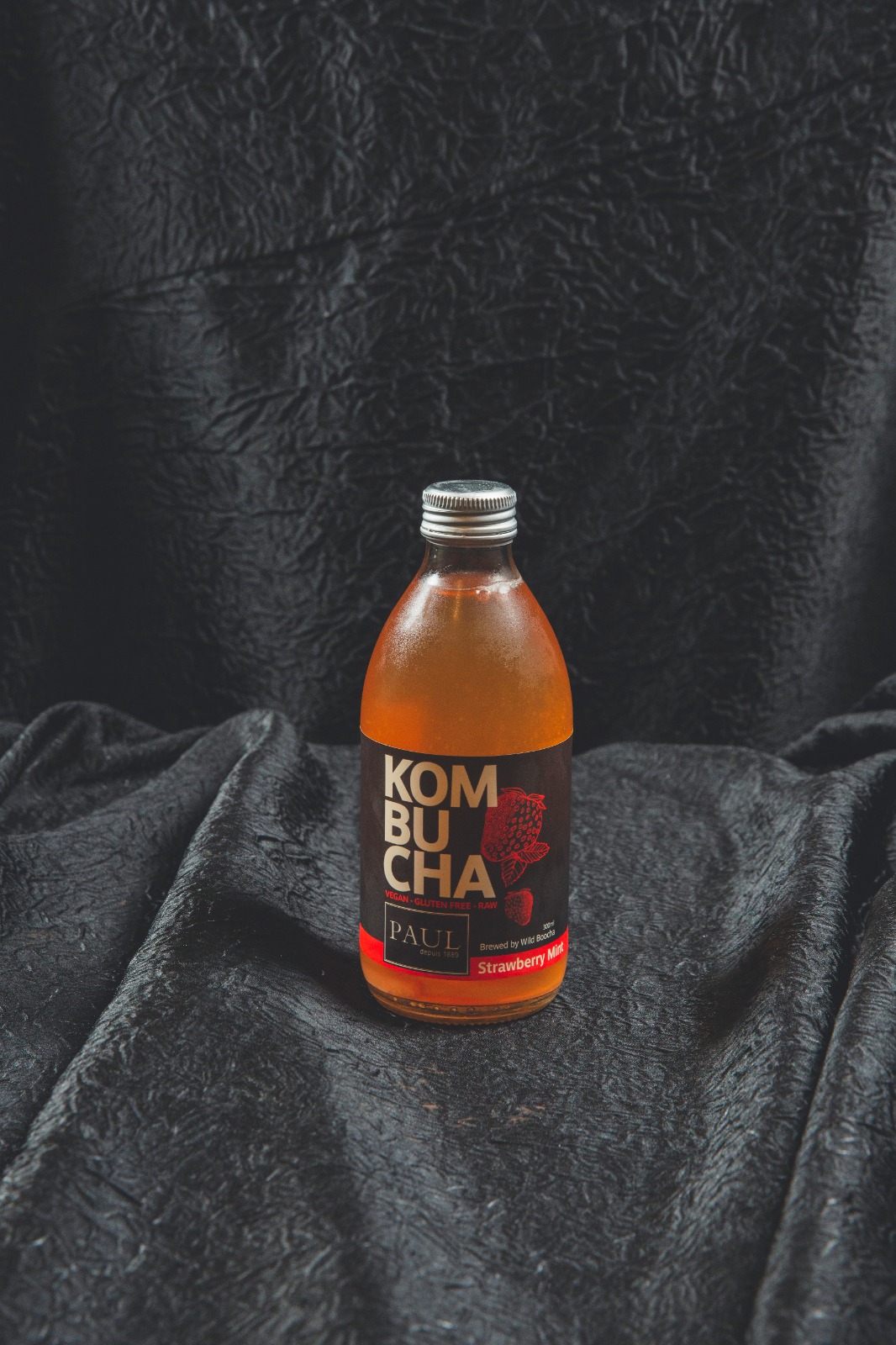 Kombucha Strawberry Mint