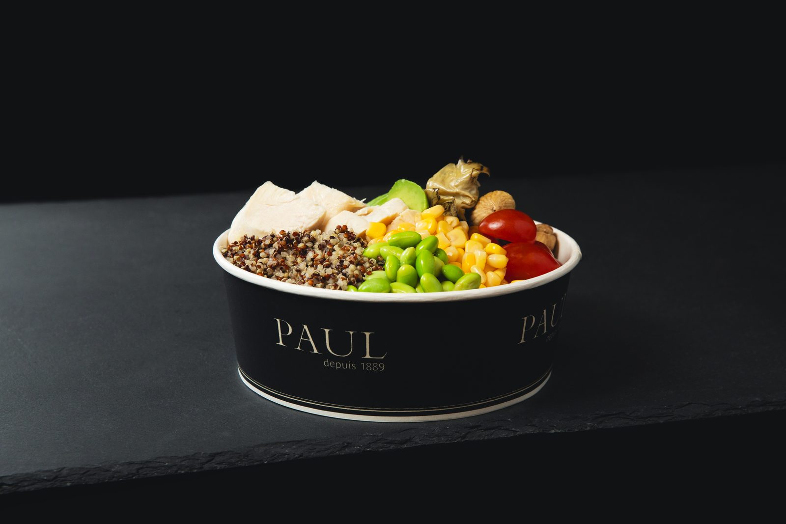 Poached Chicken & Quinoa Bowl