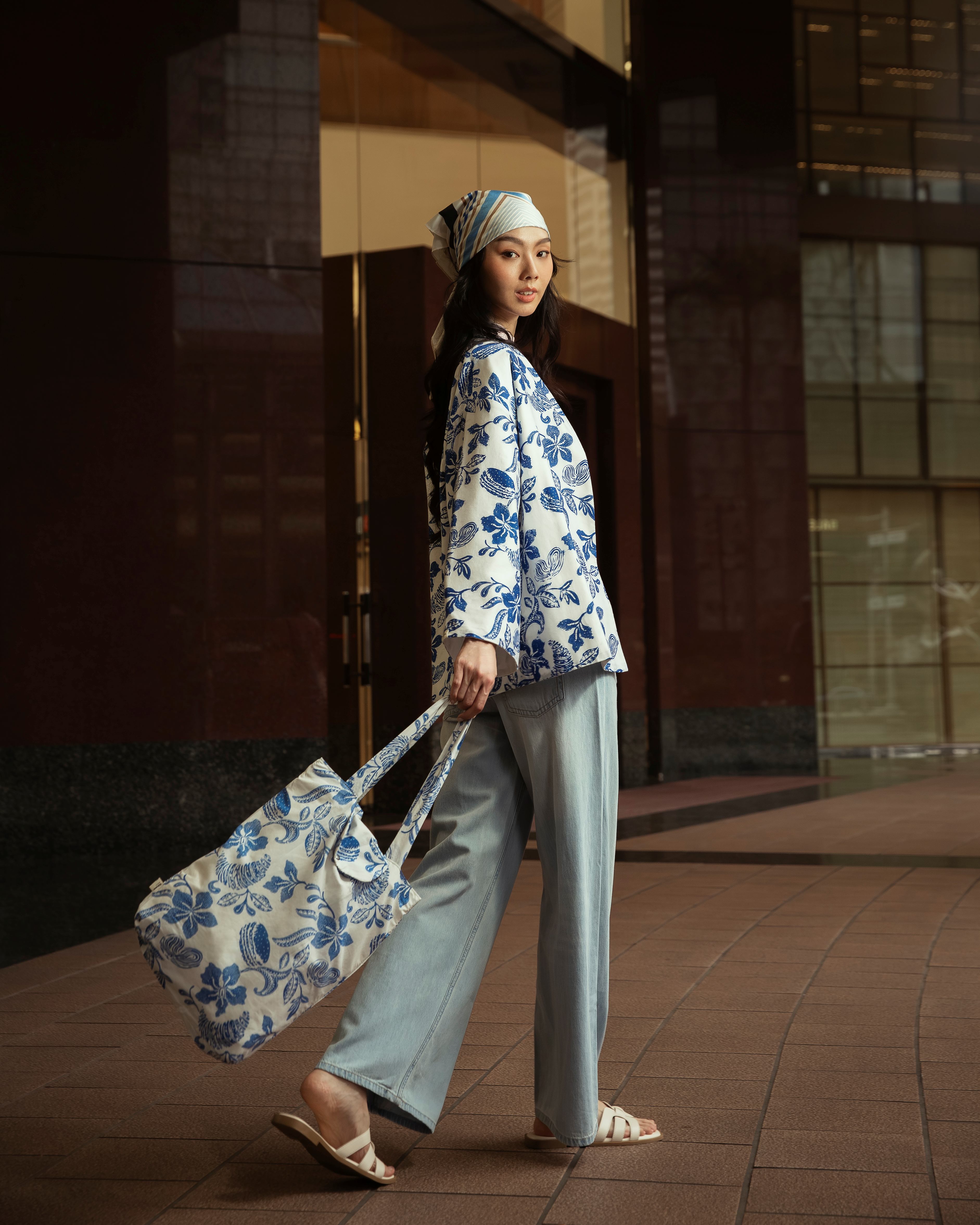 Packable Tote - Porcelaine