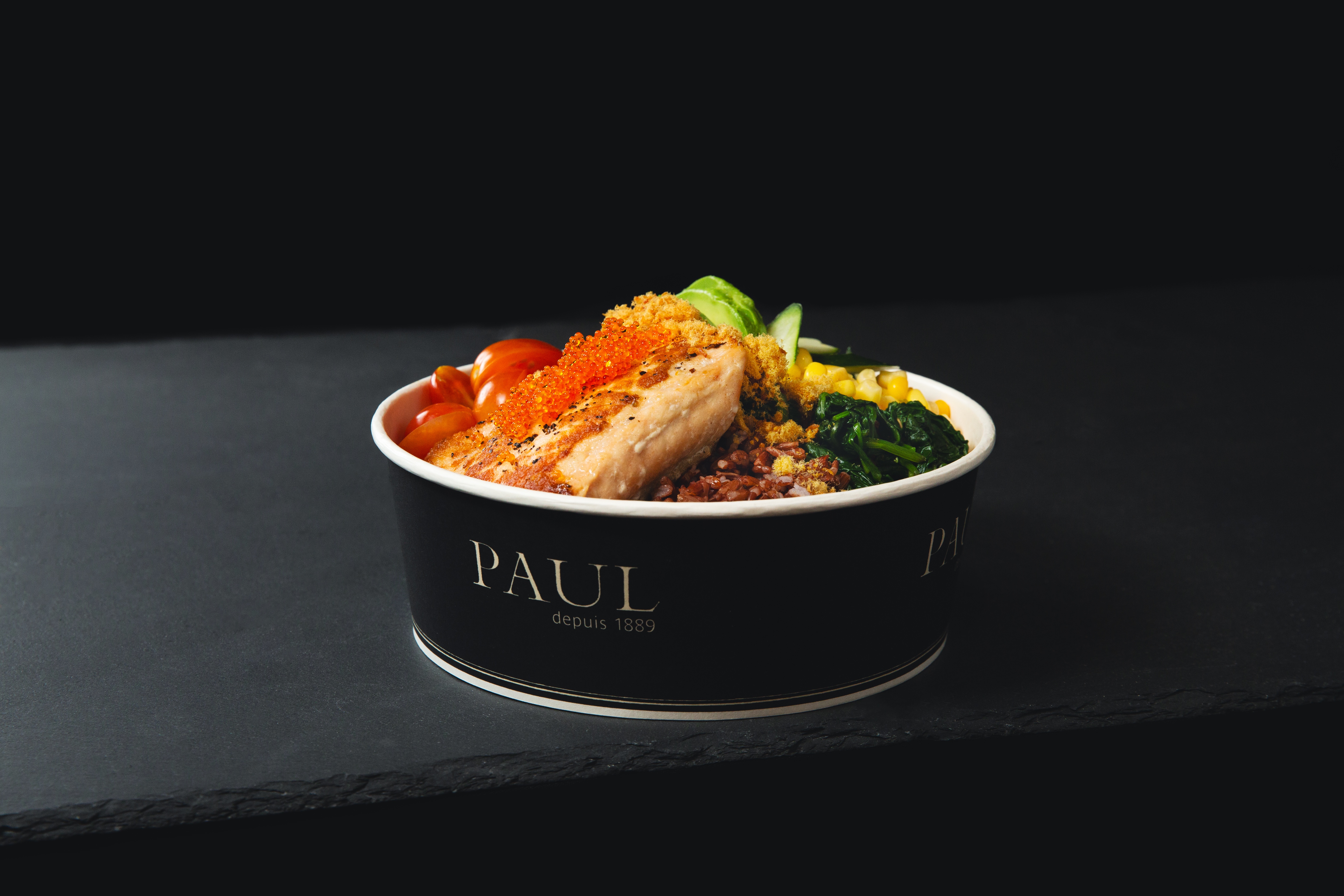Seared Salmon Rice Bowl