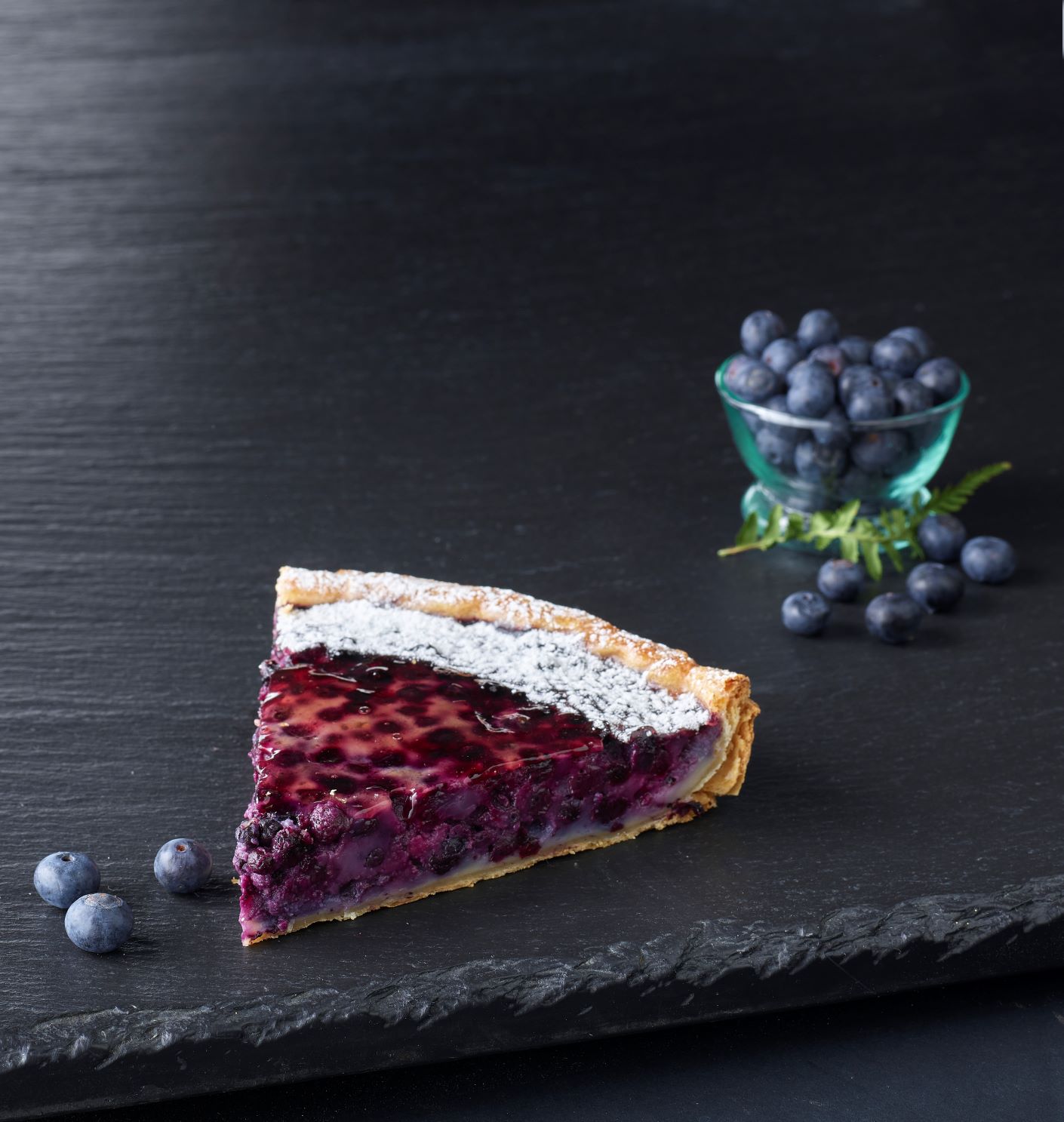 Tarte aux Myrtilles (slice)